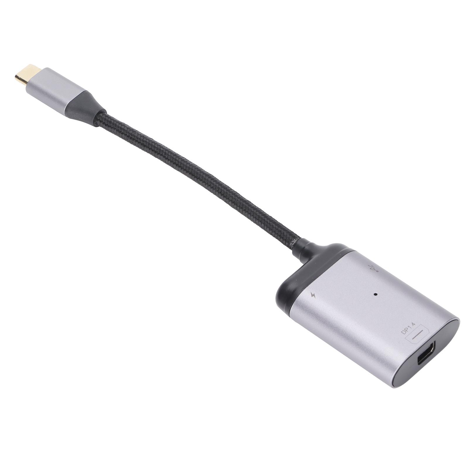 

Адаптер JORINDO Type C на Mini DisplayPort Конвертер Type C на DP з портом живлення та портом даних Type C