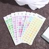 1Pc English Keyboard Sticker Makaron Color Key Sticker Desktop Computer Sticker