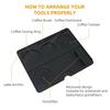 1pcs Coffee Tamper Mat Distributor Station Portafilter Silicone Pad Espresso Maker Bar Accessories Coffeeware Corner Supplies