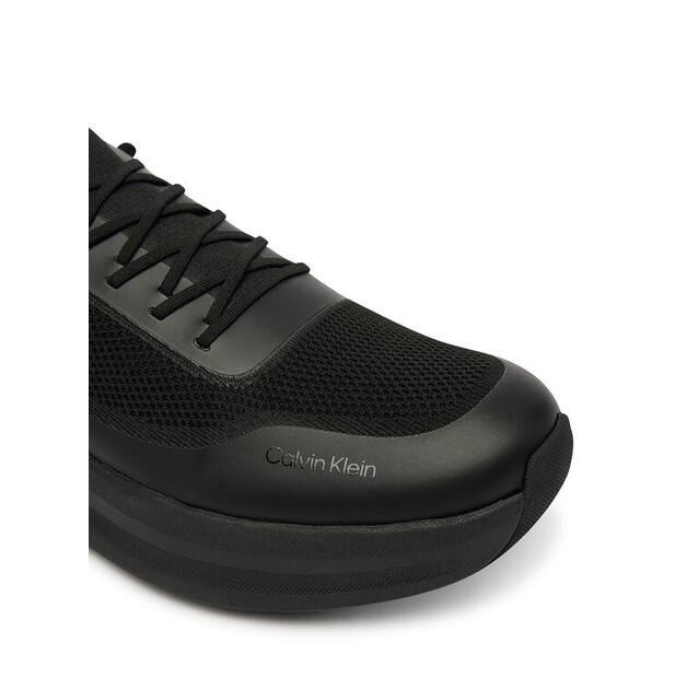 Calvin Klein Chunky Runner Lace Up Sock Knit Sneakers