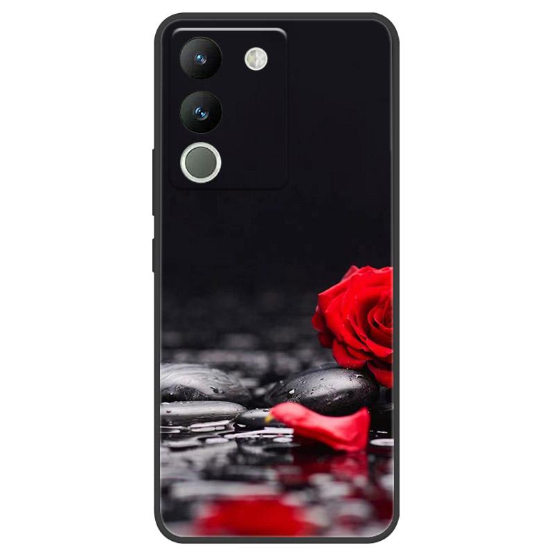 For VIVO V29E Case V2317 Camer Protective Shell For VIVO Y200 5G Phone Case Soft Silicone TPU Back Cover V2307 Shockproof Fundas