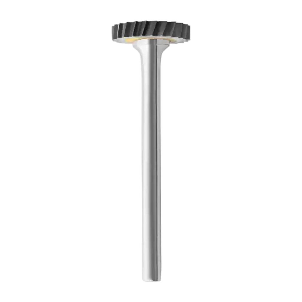 Cemented Carbide T Shaped Rotary Burr Cutter Round Shank Electric Grinding Head For Metal Wood Stone Engraving