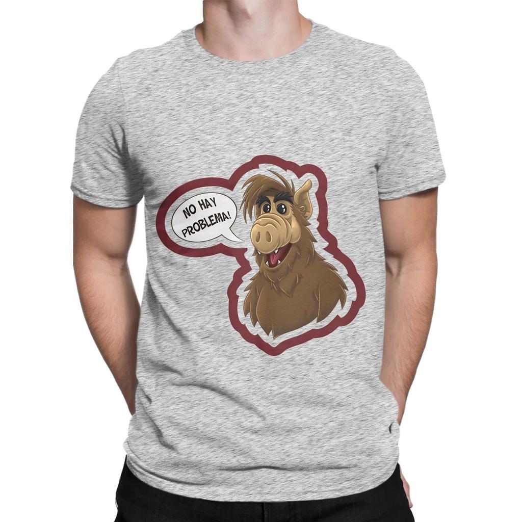 No Hay Problema Alf The Animated Series Funny 100 Cotton Tshirt Alf The Animated Series Tops Tees For Unisex