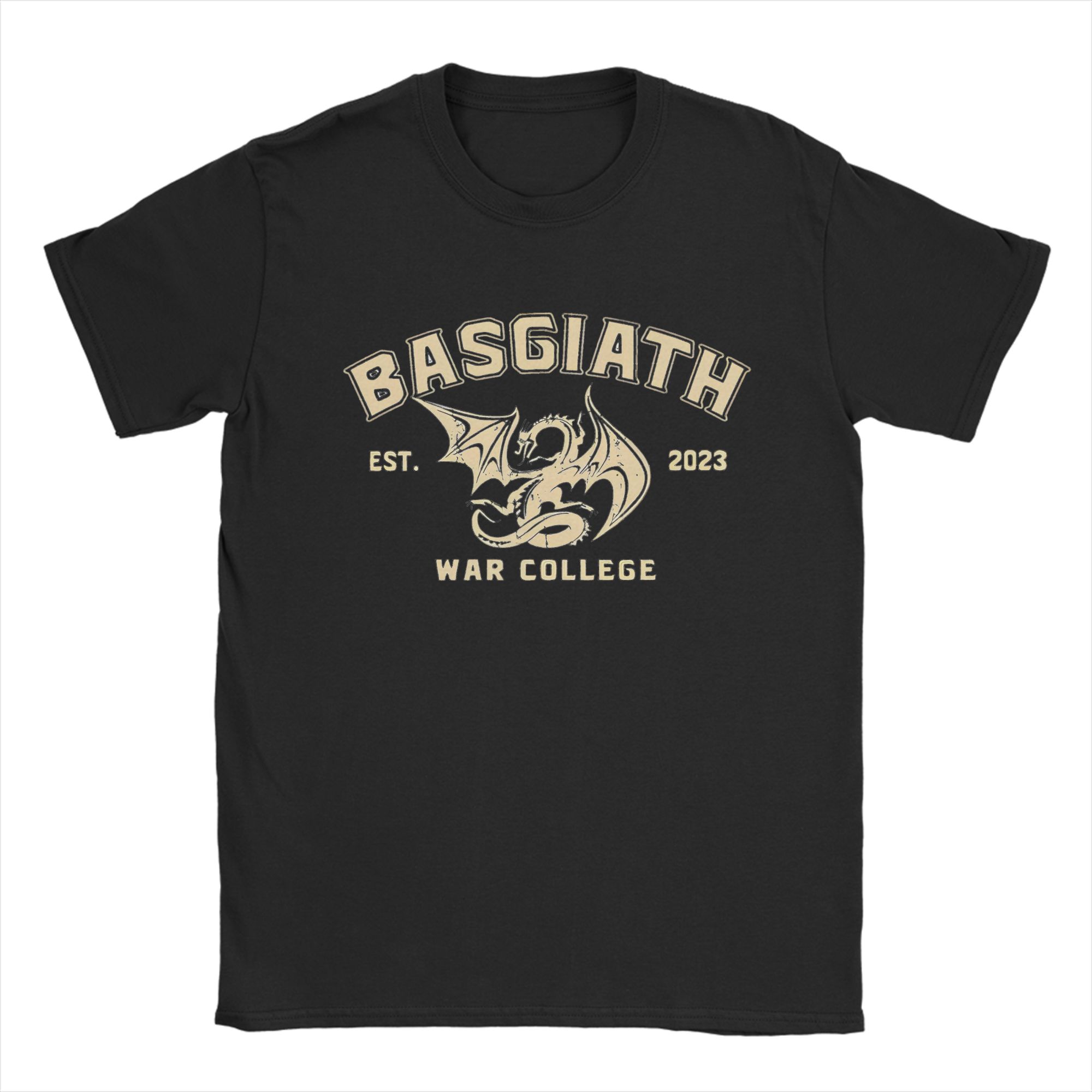 

Printed Basgiath War College Tshirts Men s Cotton Short Sleeve Beifong Metalbending Academy Round Neck Summer Top Tee 4XL