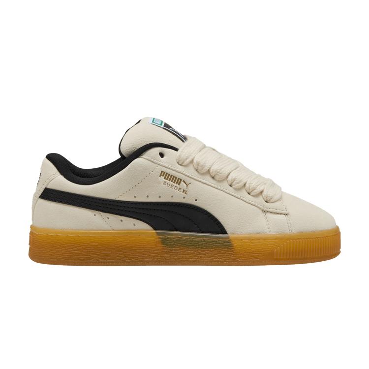 Puma Suede XL Dark Risk - Alpine Snow Black Unisex Sneakers Cream 401348-02