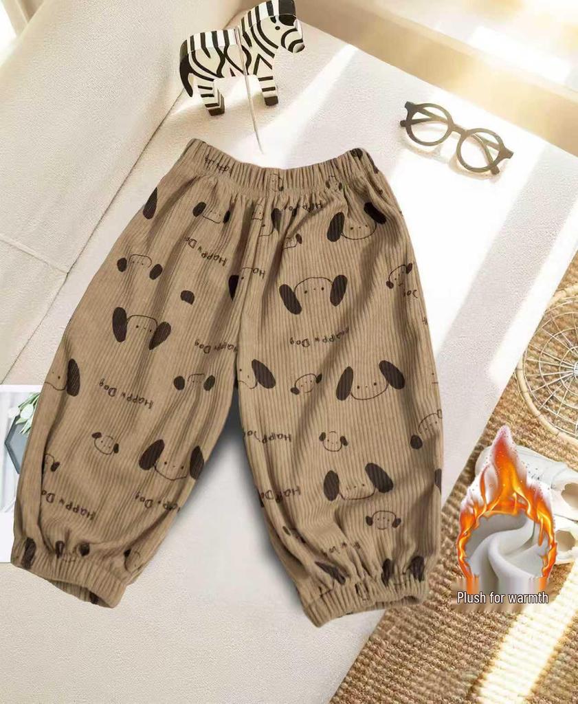 Children's Fleece-Lined Winter Pants: Boys' and Girls' Warm Sweatpants for Cold Weather