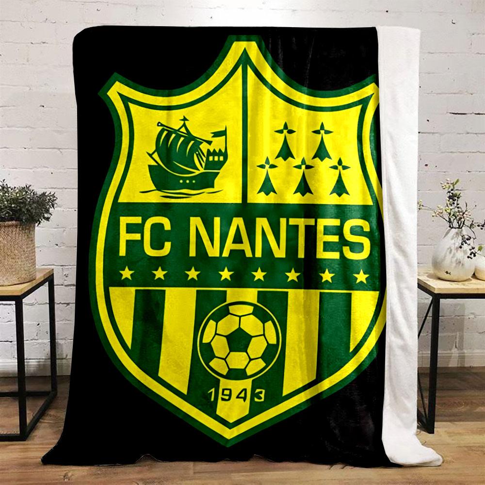 FC Nantes Logo Blanket for all seasons blanket lunch break throw gift