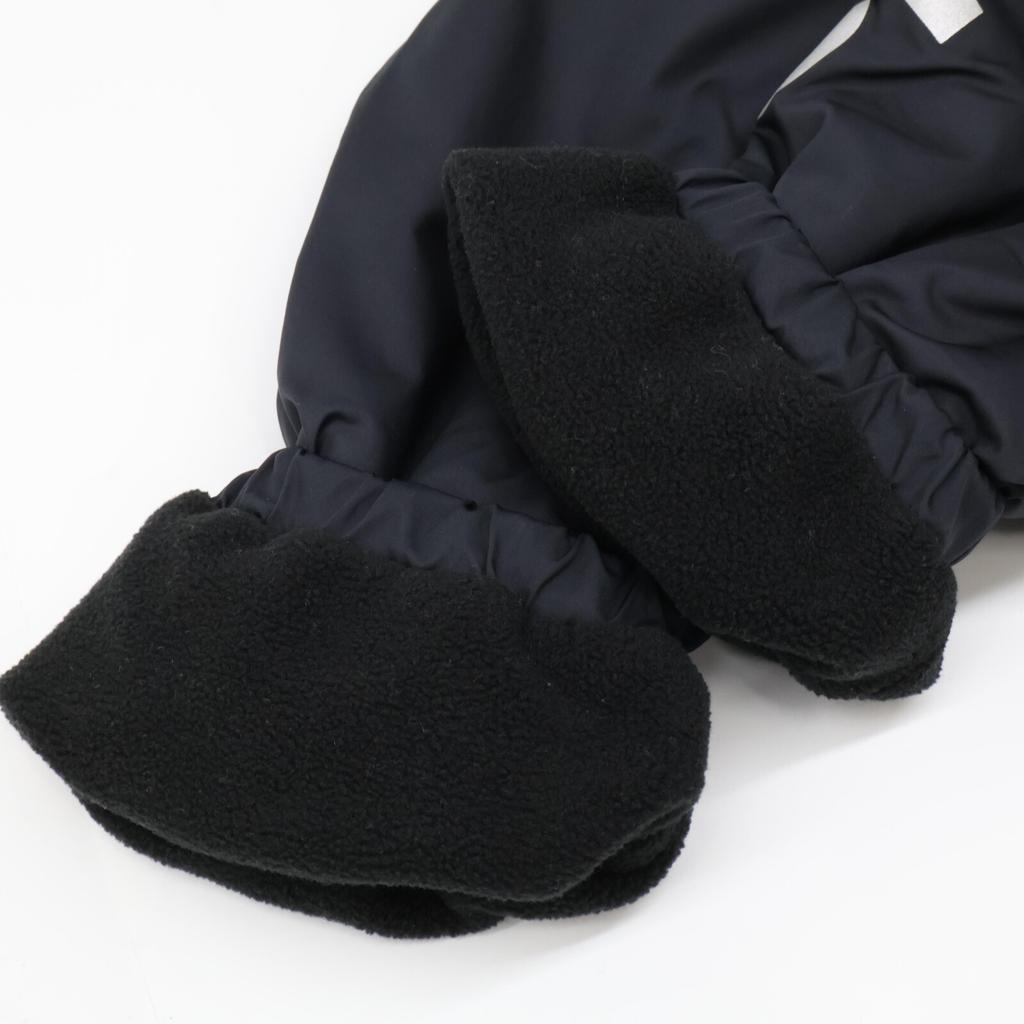 SY32 by SWEET YEARS Black 12551 Back Boa Zip Hoodie Jacket Jacket XL blackUsed