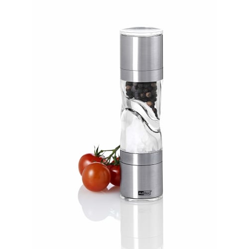 AdHoc Small Salt & Pepper Mill, Stainless Steel with Ceramic Cutter?, 120431