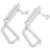2 Pcs Seafood Grabber Stainless Steel Grabbing Tools for Catching Crabs Pike Predatory FishSingle