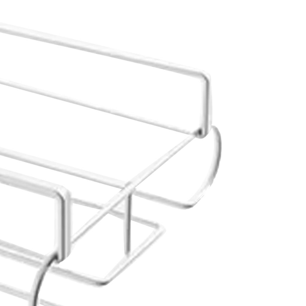 Cabinet Wine Glass Rack Hole Free Multifunctional Metal Wine Glasses Storage Hanger
