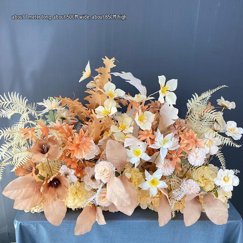 Artificial Wedding Venue Floral Decor for Aisle, Stage, and Reception