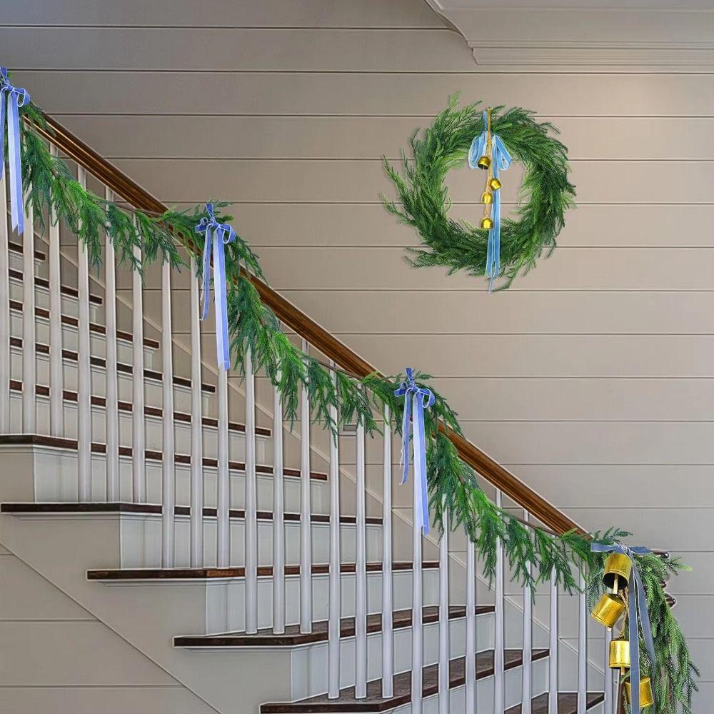 Pine Needles Realisticl Green Garland Real Touch Artificial Pine Tree Decor  Winter Decor