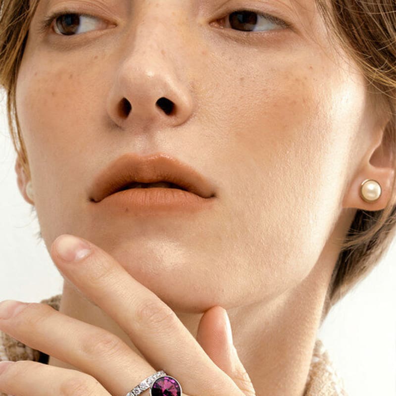 Qudokorea Kudo Eternity Big Ring Silver