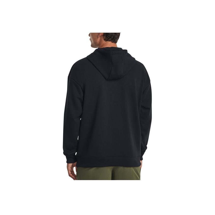 Under Armour Johnson Series Solid Color Training Hoodie Men hoodies Black 1380541-001