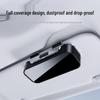 Universal Car-Mounted Sun Visor Glasses Case & Multifunctional Ticket Storage Clip
