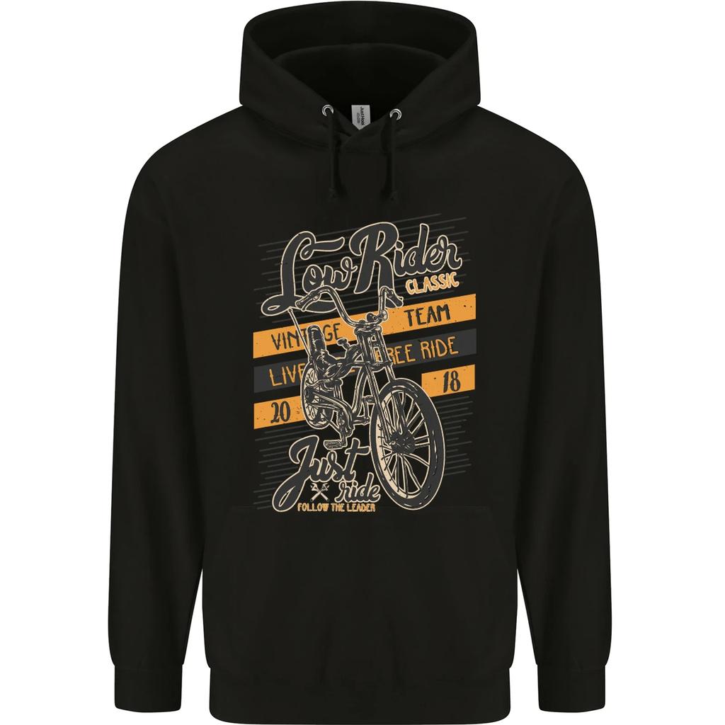 Low Rider Classic Chopper Biker Motorcycle Hoodie