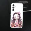 D-Demon S-Slayer Anime Phone Case For Samsung Galaxy A52 A12 A51 S21 Edge S22ULTRA S23 S24 S20LITE Plus Ultra Transparent Cover