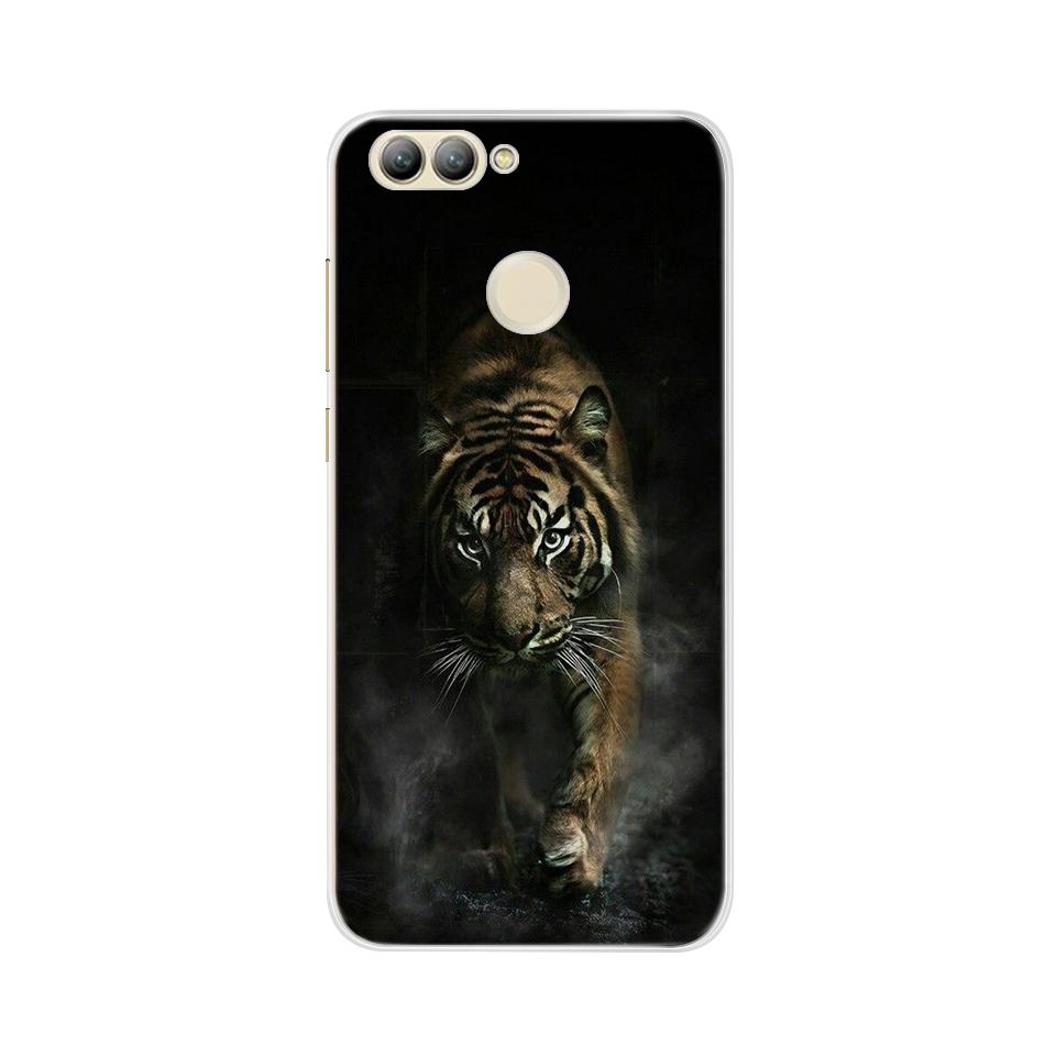 For Huawei Nova 2 Case Silicone Soft TPU Cute Cat Phone Cases For Huawei Nova 2 Nova2 Case Cover For Huawei Nova 2 PIC-LX9 Funda