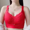 Gather Bra Women's Anti Sagging Summer Thin Underwear Women's Collection Accessory Breast Adjustment Plus Size Bra