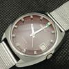GEBRAUCHTE VINTAGE SEIKO 5 AUTOMATIK 7005A JAPAN HERREN DATUM BRAUNE UHR 621b-a413536-2 SKU621b-a413536