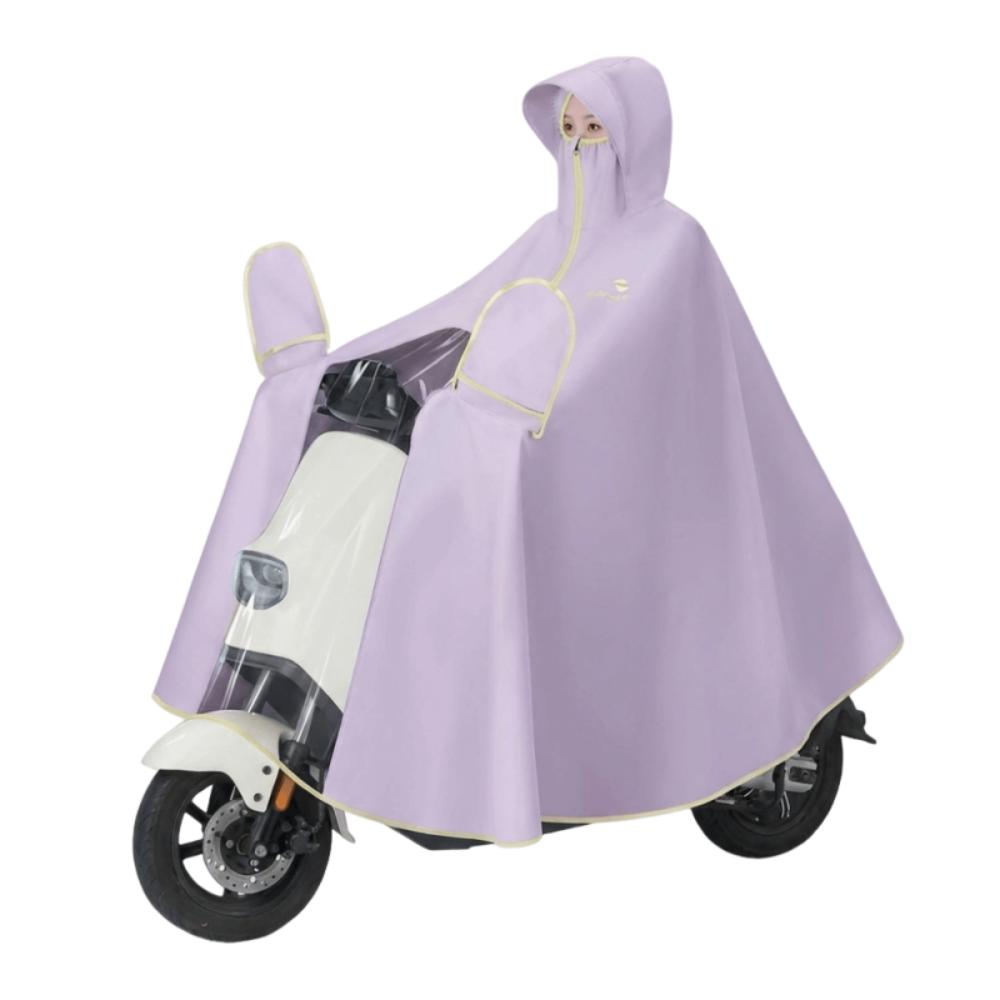 Waterproof Motorcycle Raincoat High Neck Full Body Rain Poncho Outdoor Motorcycle