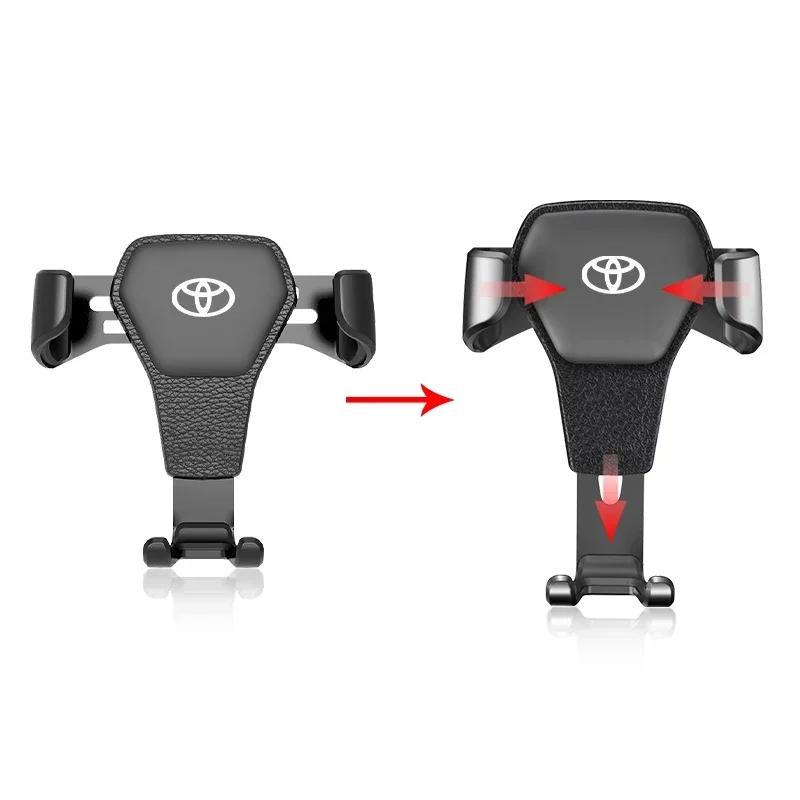 Suport auto specific mașinii GPS Telefon Clip de ventilație Instalare Accesorii auto Pentru Toyota Corolla Yaris Chr Auris RAV4 Land Camry Prado