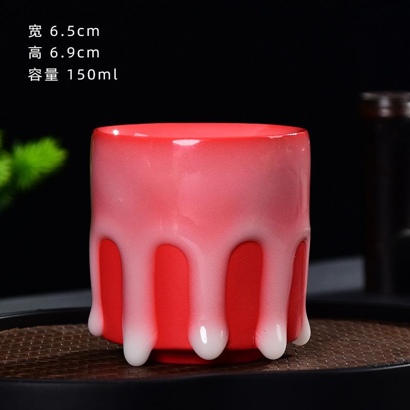 Yangzhi Jade Rich Oil Master Home Use Large Tasting Kung Fu Set Single Gift Tea Drinking Cup