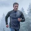 Men’s Active Quick Dry Summer Wear Casual Long Sleeve Shirts Half-zip
