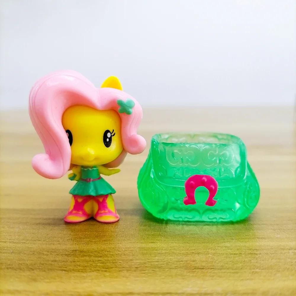 

Hasbro My Little Pony Міні-фігурки Іскорка Флатершай Пінкі Пай Мила лялька Сліпий бокс Іграшка Прикраси Подарунки для дівчаток хлопчиків