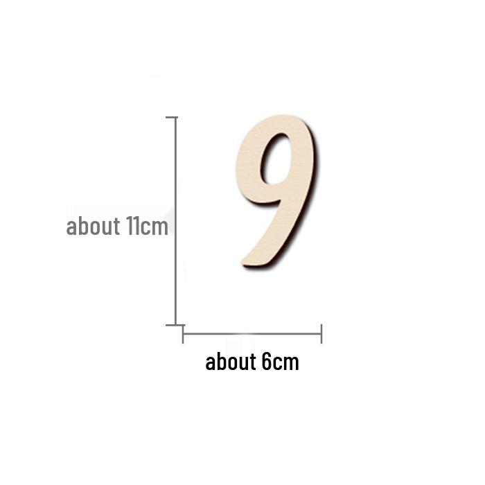 Nordic Baby Milestone Wooden Sign: 1st Year, Full Moon, 100 Days Birthday Photo Props