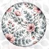 1pc Spare Tire Cover Watercolor Floral Vine Pattern Weatherproof Dustproof Wheel Protectors Universal Wheel Covers Fit For Trail