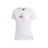 Kc Tee Ls Cn Sporty Round Neck Short Sleeve T-Shirt Women Tops White FK4406