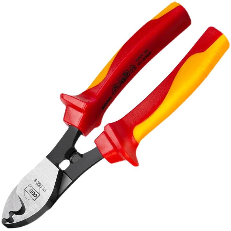 Deli Insulated Wire Stripper & Cable Cutter Pliers