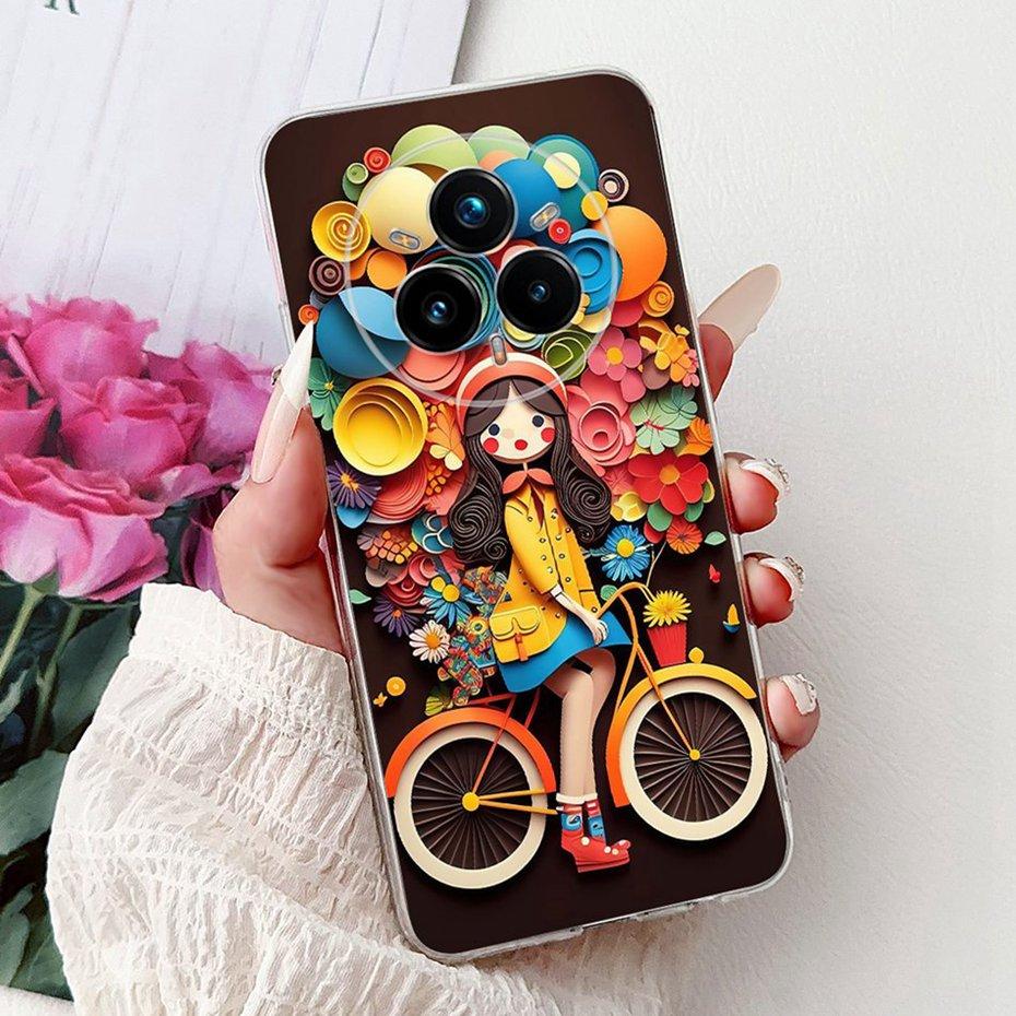 Fashion Painting Case For Realme 14 Pro+ 14Pro 5G Soft Silicone TPU Phone Cases For Realme 14 Pro Plus 5G Back Cover Bumpers