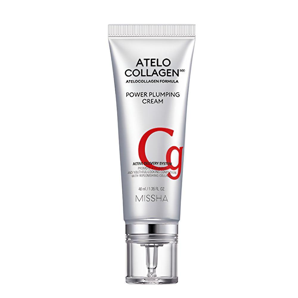 Missha Atelo Collagen 500 Powerful Plumping Cream Firming Hydrating Anti-Aging Face Cream 40ml
