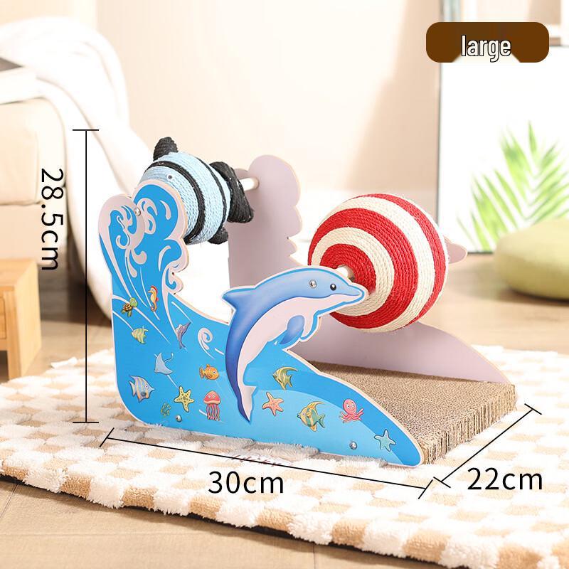 Sanhé Dolphin Vertical Cat Scratching Post
