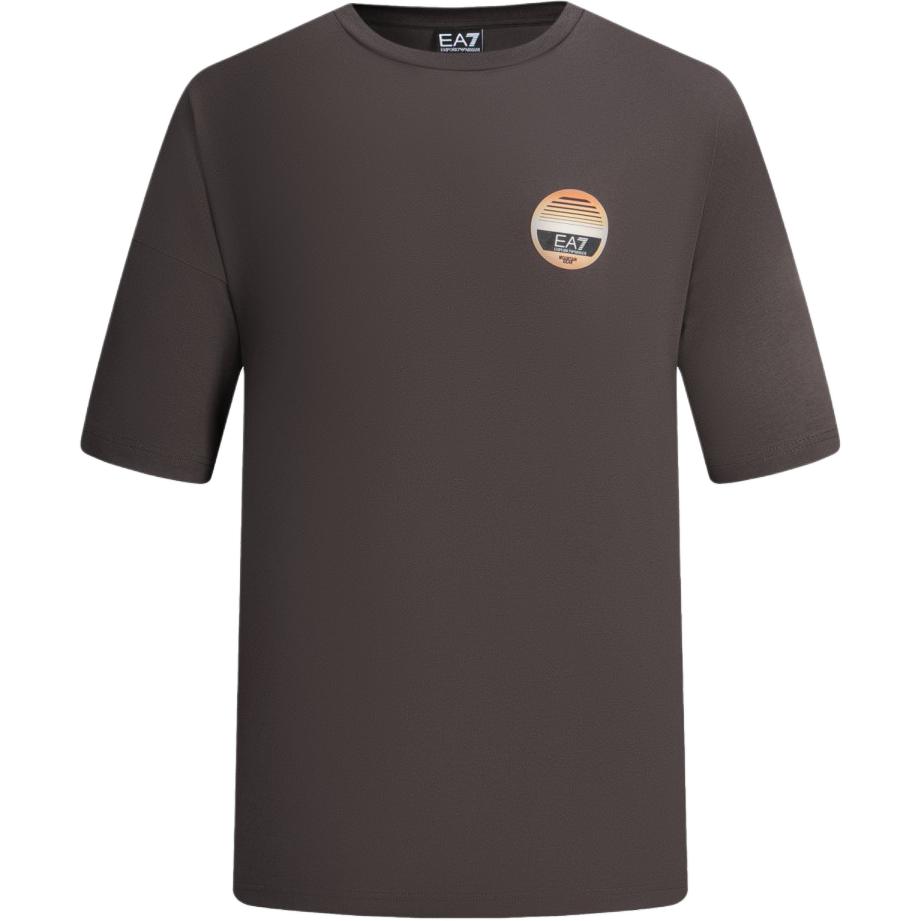 Emporio Armani EA7 SS25 Logo Print Crew Neck T-Shirt Men tops 7M000081-AF12874-U6026 XL