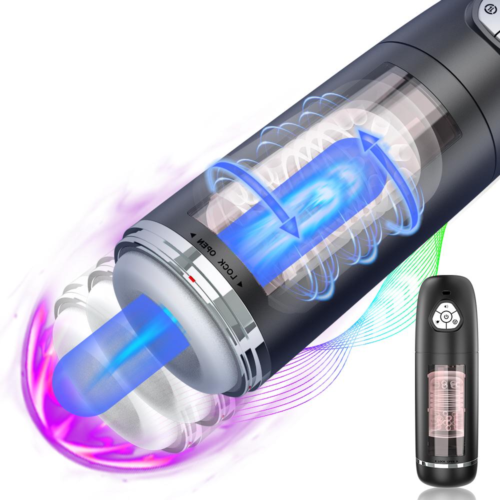 Fully Automatic Male Masturbation Cup Vibrating Sucking Vibrating Massager Vagina Vulva Oral Sex Adult Sex Toy Suitable For Men