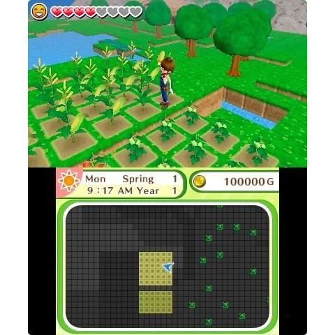 Harvest Moon: Le Village De L'arbre Celeste Jeu 3DS