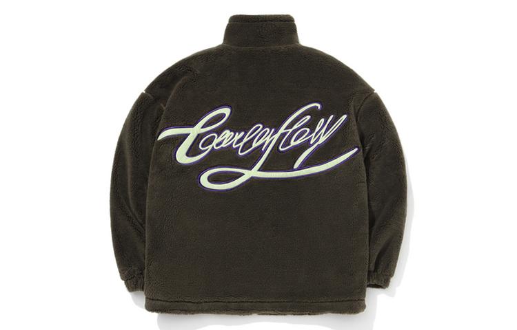 Li Ning CF Velvet feel Coat Unisex Dark Olive Green AFMQ006-4 L