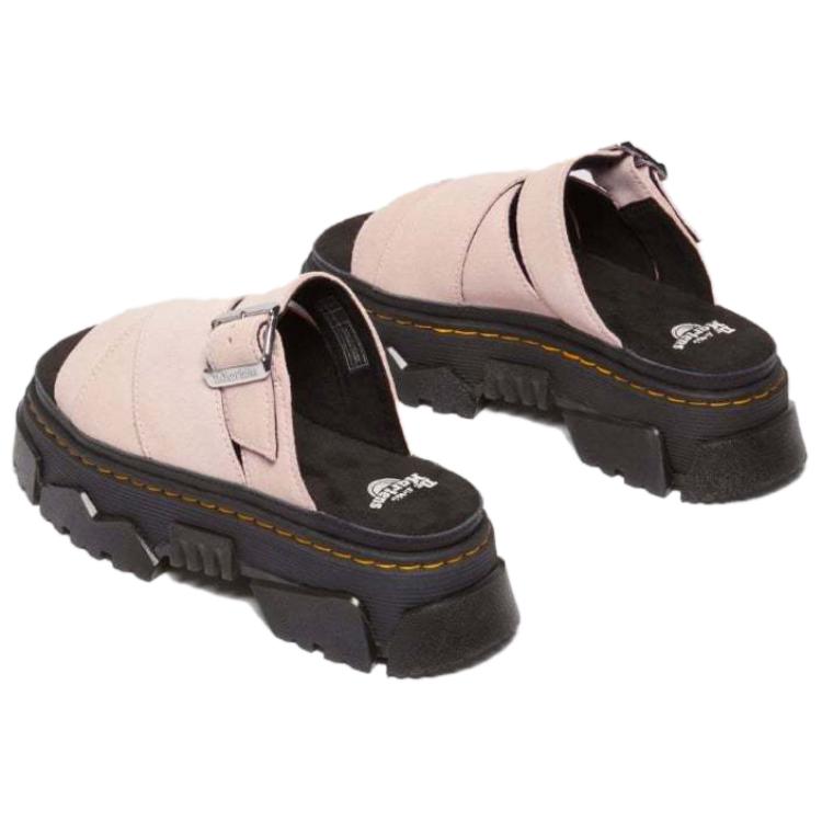 Dr. Martens Mattison Comfortable Simple Anti-Wear Slide Sandals Women Sandals Pink 41108650