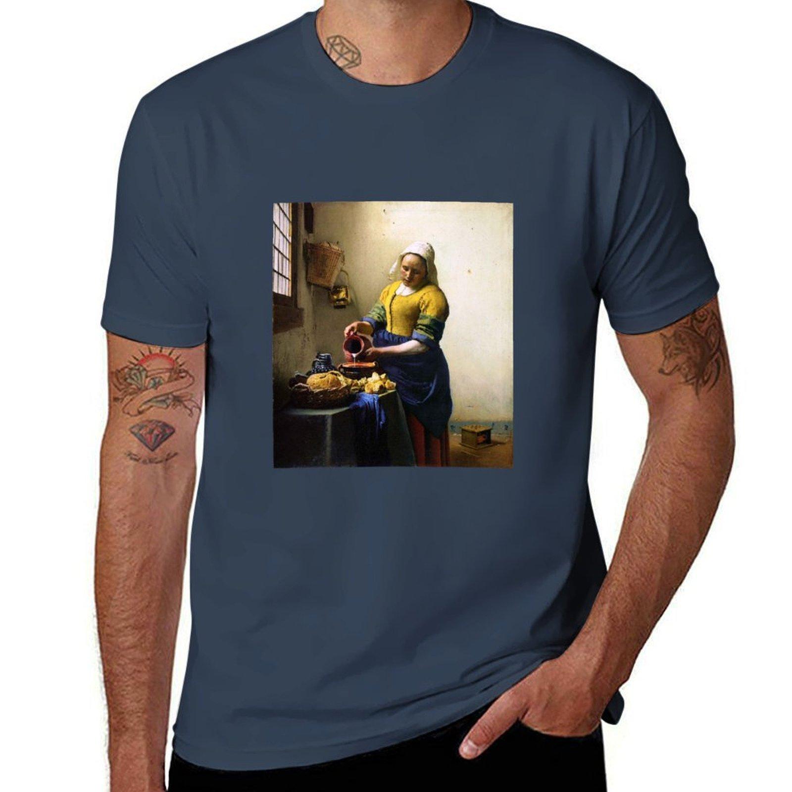 Johannes Vermeer Van Delft Tshirt Tough Fabric Work Tee S