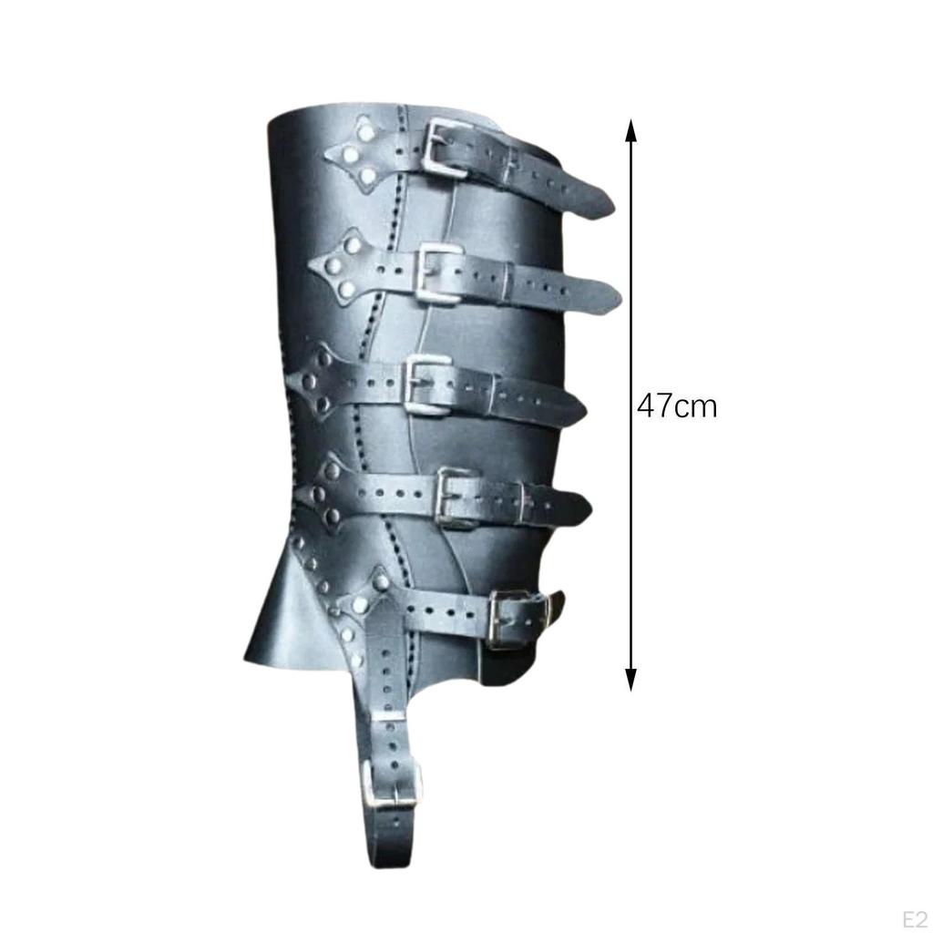 Elegant Steampunk Leg Wraps for Cosplay and Events