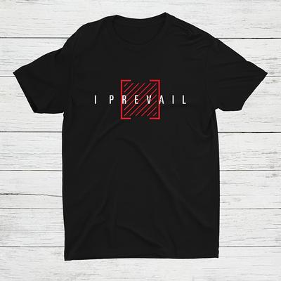 I Prevail Official Merchandise Trauma Shirt, 100% Cotton Crew Neck T-Shirt Printed 220g Print Short Sleeve Crew Neck Top