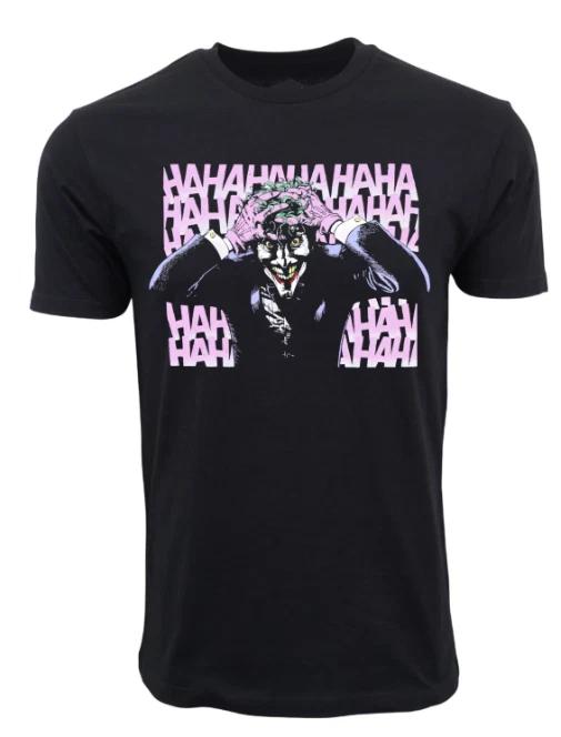 1989 BATMAN THE JOKER GRAPHIC BLACK T SHIRT S