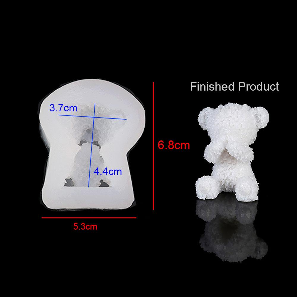 Silicone World DIY Angel Mermaid Bear Wing Silicone Molds Handmade Making for Epoxy Resin Mold Candle Mold Cake Mold Craft Decor