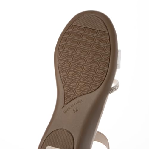 Pitti PDAM54012 Women's Silver Small Wedge Sandals