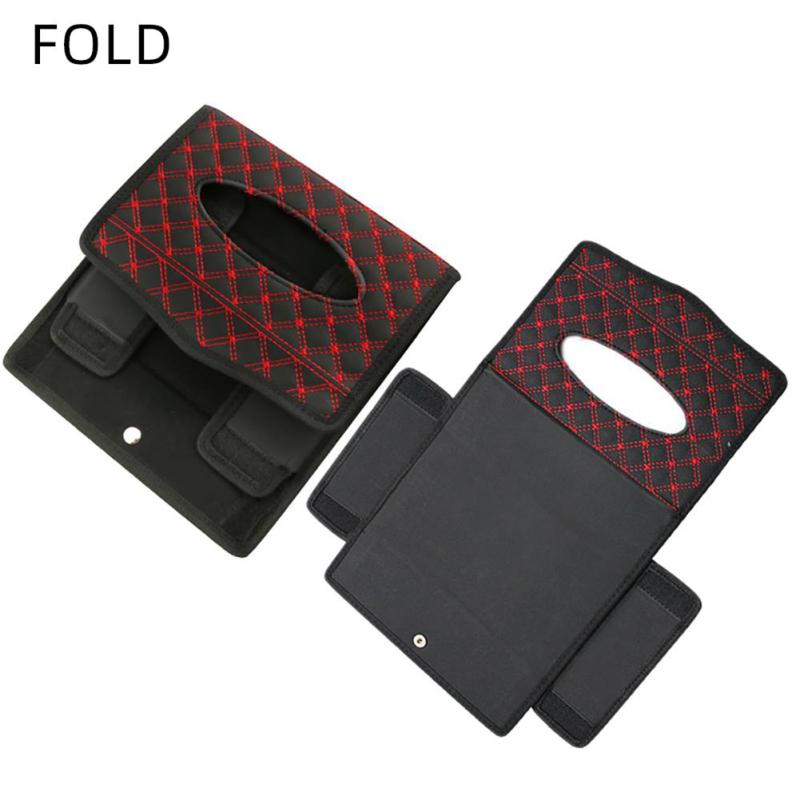 Auto Taschentuchbox PU Leder Auto Papierhandtuchhalter für Armaturenbrett Armlehne Büro Zuhause Schreibtisch Auto