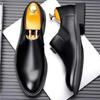 Men's Casual Leather Shoes Luxury Cowhide Leather Shoe Classic Business Dress Shoes Slip-On Loafers Oxford Office Shoe Man Shoes